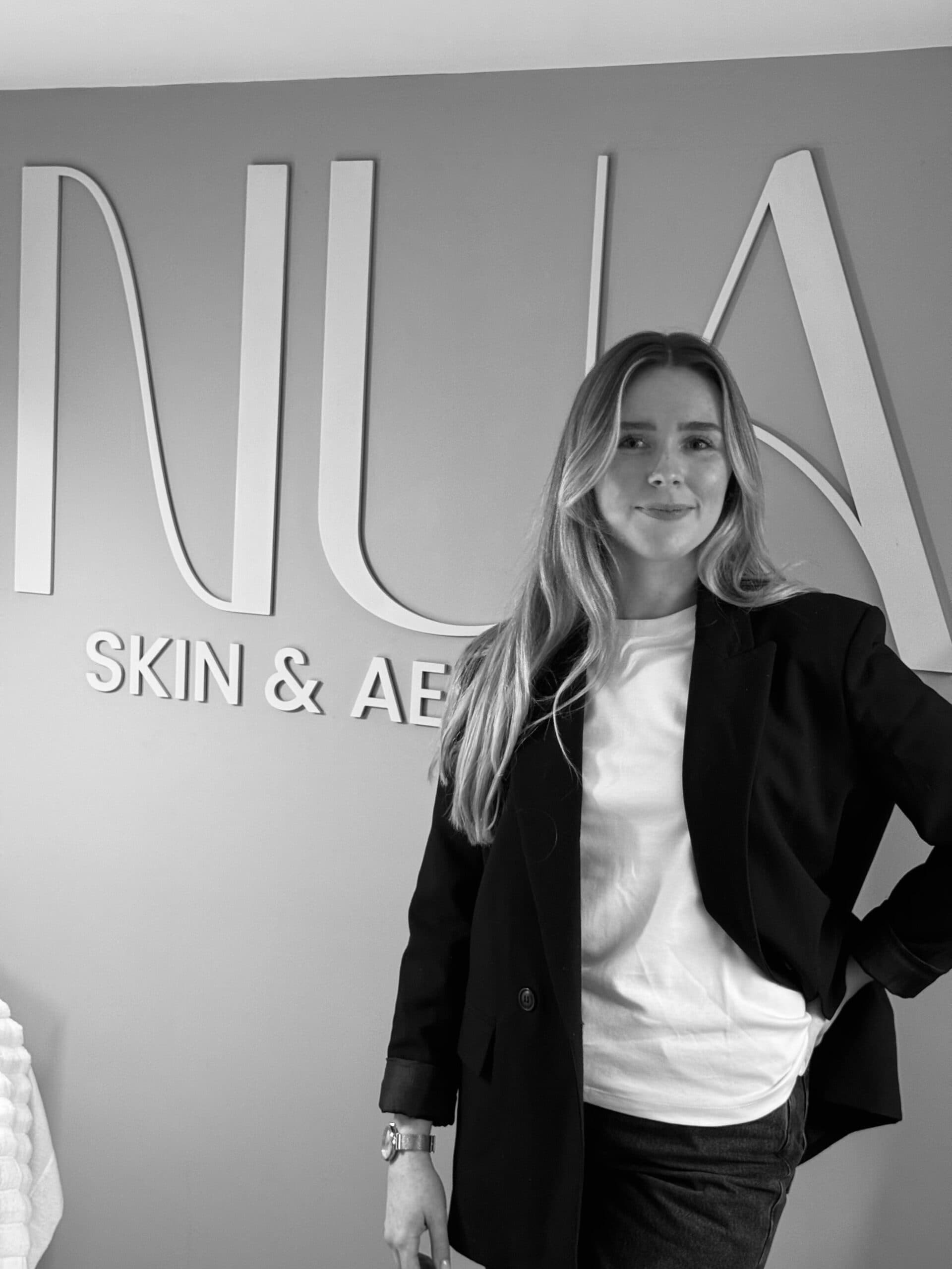 Lauren, NMC registered nurse and CIDESCO qualified skin specialist at NUA Aesthetic